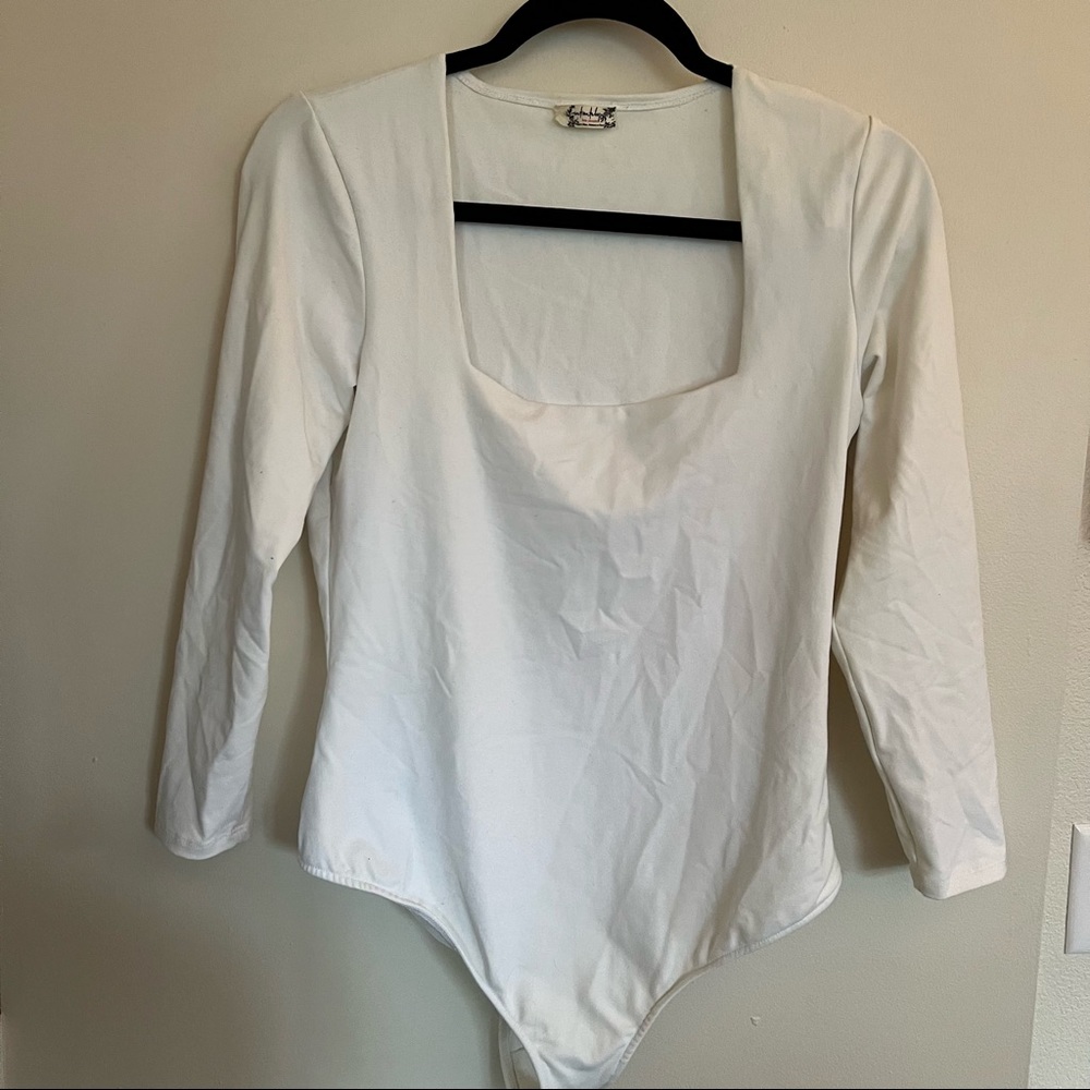 Free People Square Neck Bodysuit
